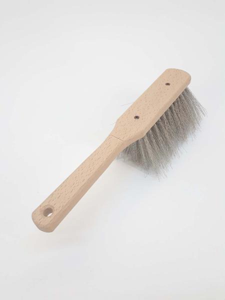 Handfeger Edelstahldraht / gewellt